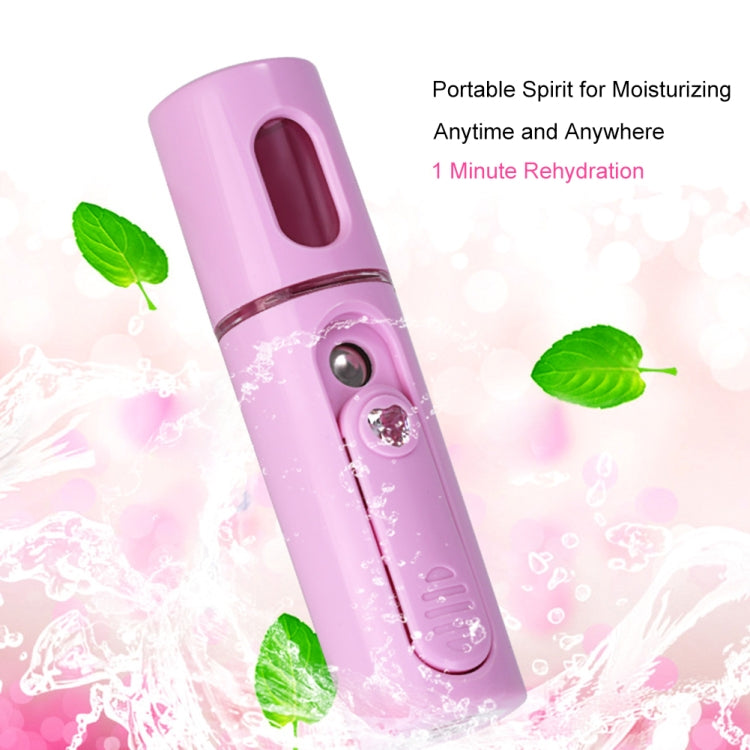 Facial Steamer Nano Steamer Handy Face Moisture Sprayer Rechargeable Mini USB Charging