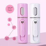 Facial Steamer Nano Steamer Handy Face Moisture Sprayer Rechargeable Mini USB Charging