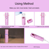 Facial Steamer Nano Steamer Handy Face Moisture Sprayer Rechargeable Mini USB Charging