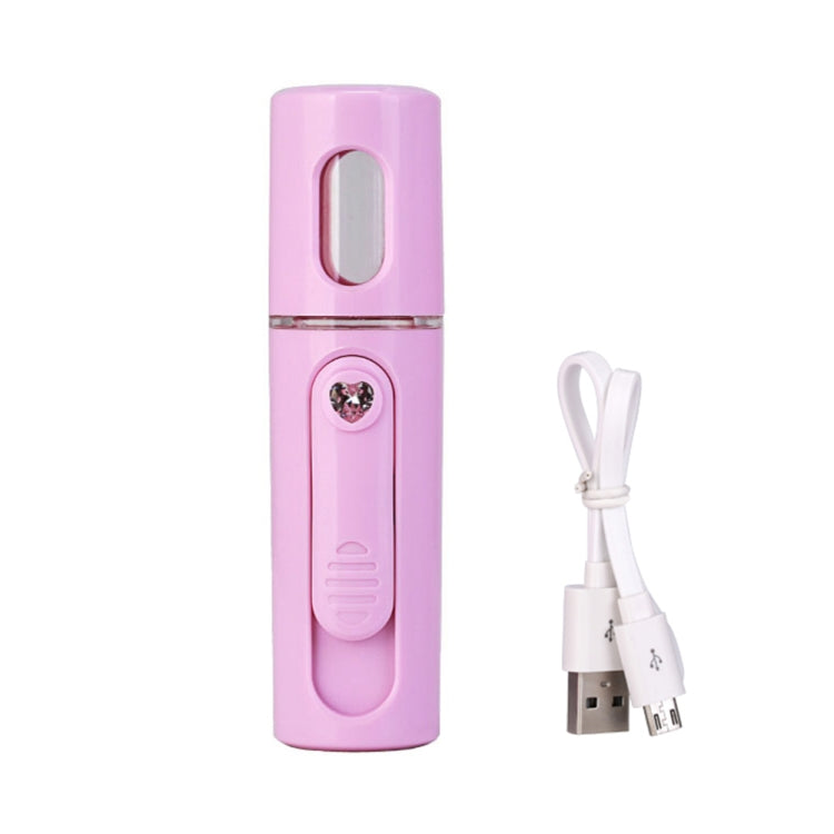 Facial Steamer Nano Steamer Handy Face Moisture Sprayer Rechargeable Mini USB Charging