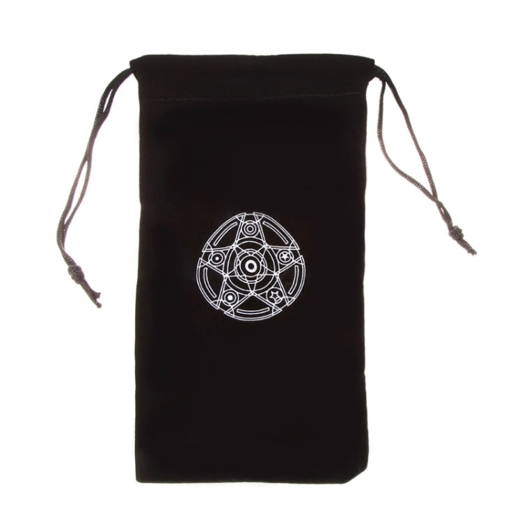 Velvet Pentagram Tarot Card Bag Home Mini Drawstring Package, Drawstring Package Drawstring Package
