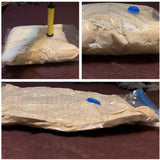 3 PCS Hot Vacuum Bag Storage Organizer Transparent Border Foldable Extra Large Seal Compressed Travel Saving Space Bags, 3 PCS 40 x 60cm, 3 PCS 60 x 80cm, 3 PCS 70 x 100cm, 3 PCS 80 x 110cm