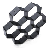 Plastic Floor Mold Ultralight DIY Garden Paving Hexagonal Fancy Mould, Paving Hexagonal Fancy Mould