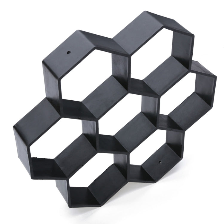 Plastic Floor Mold Ultralight DIY Garden Paving Hexagonal Fancy Mould, Paving Hexagonal Fancy Mould