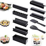 10 PCS/Set DIY Sushi Seaweed Rice Ball Making Mold, 10 PCS/Set