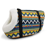 Retro Pet Carrying Bag Comfortable & Breathable Backpack For Cats And Dogs, S 45x21x22cm, L 55x26x27cm