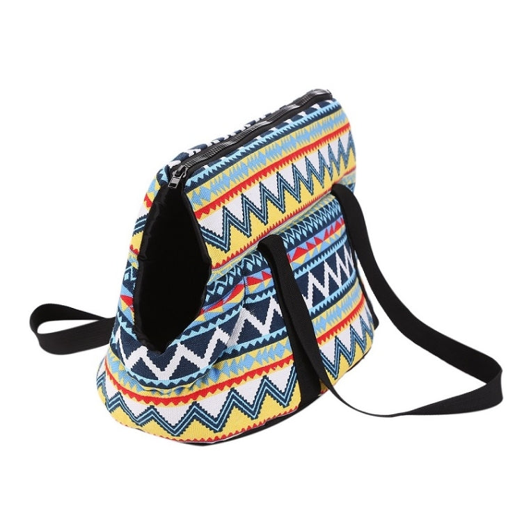 Retro Pet Carrying Bag Comfortable & Breathable Backpack For Cats And Dogs, S 45x21x22cm, L 55x26x27cm