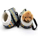Retro Pet Carrying Bag Comfortable & Breathable Backpack For Cats And Dogs, S 45x21x22cm, L 55x26x27cm