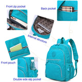 Backpacks School Backpack for Teenage Girls Female Laptop Bagpack Travel Bag, 27X13X37cm, 31X14X42cm