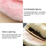 Cute Princess Girl Mini Cross body Bag Fashion Bowknot Imitation Fur Shoulder Messenger Bag Purse