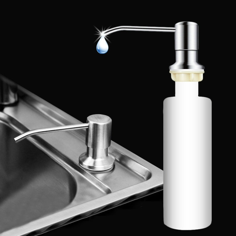 304 Stainless steel Soap Dispenser Kitchen Sink Detergent Soap Bottle Default Title