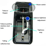 Electric Easy Automatic Cigarette Rolling Machine Tobacco Injector Maker Roller, US Plug, EU Plug