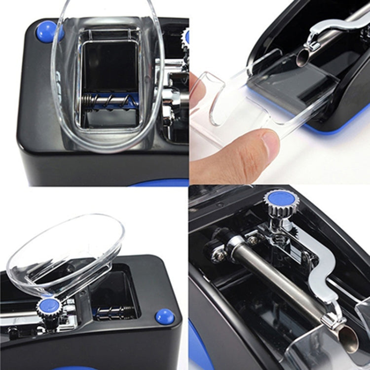 Electric Easy Automatic Cigarette Rolling Machine Tobacco Injector Maker Roller, US Plug, EU Plug