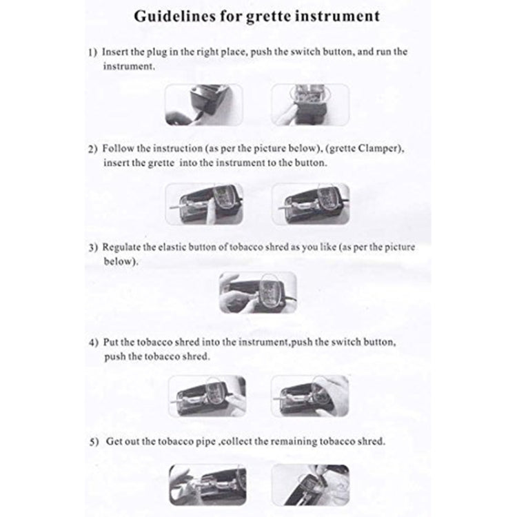 Electric Easy Automatic Cigarette Rolling Machine Tobacco Injector Maker Roller, US Plug, EU Plug