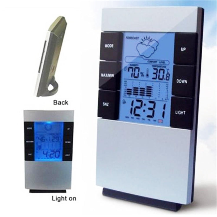 Household Digital LCD Display Hygrometer Thermometer Temperature Humidity Meter Clock Alarm, Humidity Meter Humidity Meter
