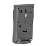 Household Digital LCD Display Hygrometer Thermometer Temperature Humidity Meter Clock Alarm, Humidity Meter