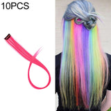 10 PCS Chemical Fiber Wig One-Step Gradient Color Single Card Wig, 24inches 24inches 36#