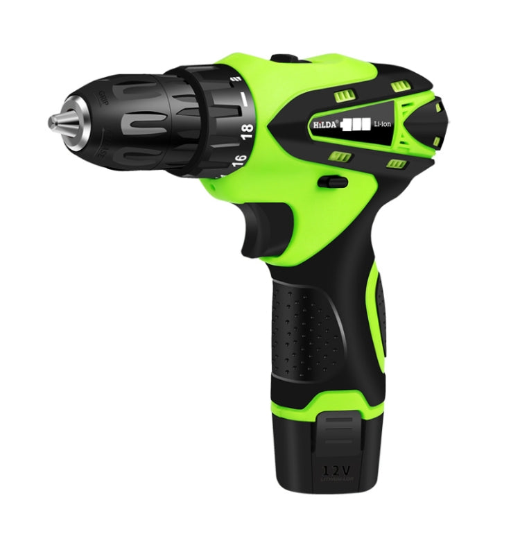 DZ033 12V Electric Screwdriver Lithium Battery Rechargeable Multi-function Cordless Electric Drill Power Tools, 12V Electric Screwdriver