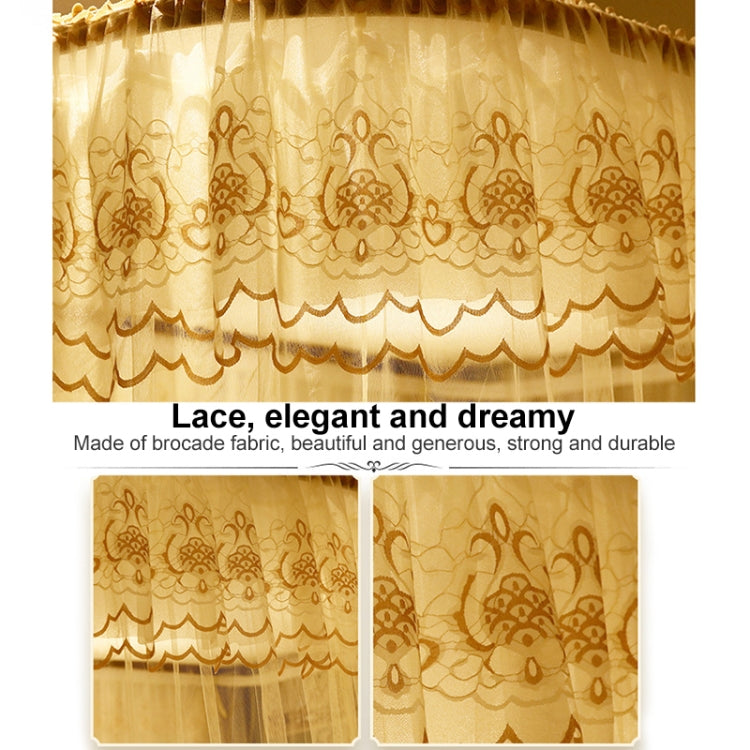 U-shaped Guide Rail Retractable Three-door Mosquito Net, 120x200 cm, 150x200 cm, 180x200 cm, 180x220 cm, 200x220 cm