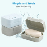 2 PCS Portable Travel Soap Box