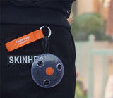 Portable Tote In Pouch Reusable Folding Carabiner Shopping Bag