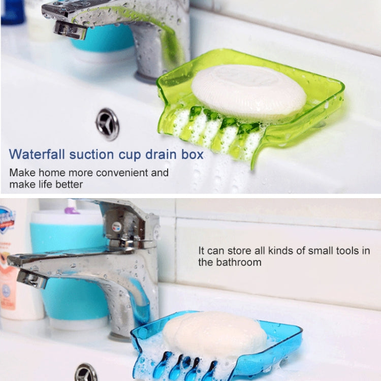 Colourful Suction Cup Drainage Soap Box