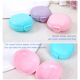3 PCS Bathroom Dish Plate Case Home Shower Travel Hiking Holder Container Soap Box
