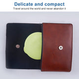 2 PCS Circular Drainage Covered Portable Travel Soap Box