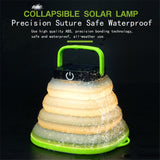 Folding Solar Lamp Outdoor Camping Tent Lamp LED Camping Lamp