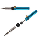 Hot Air Gun Multi-function Adjustable Temperature Gas Soldering Iron Cordless Welding Pen, Cordless Welding Pen