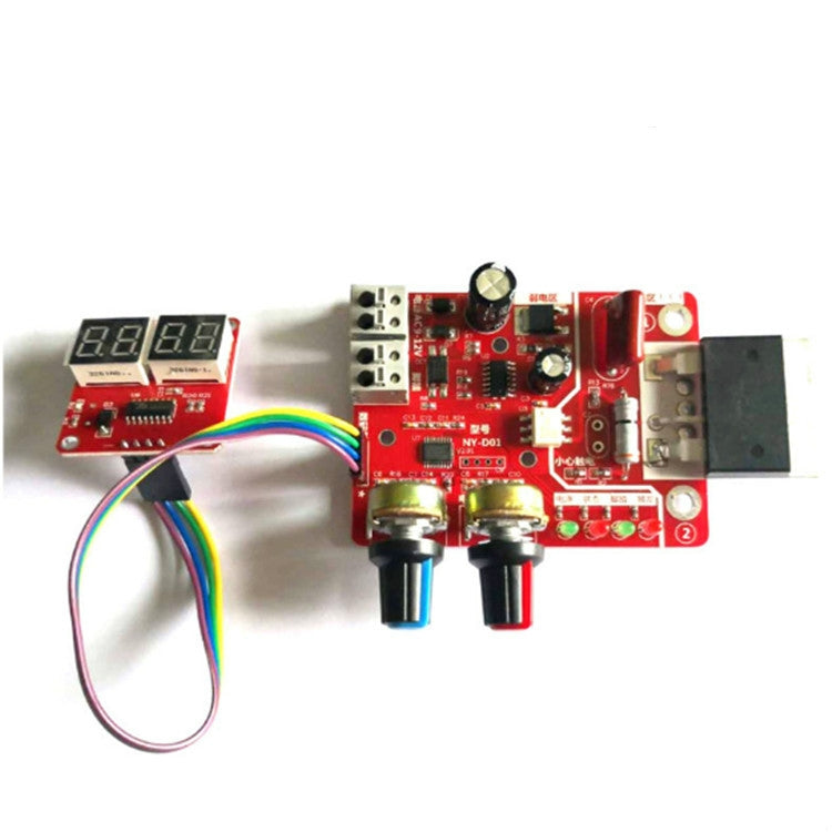 NY-D01 Spot Welding Machine Control Board Adjustment Time Current Digital Display Control Board, 40A, 100A