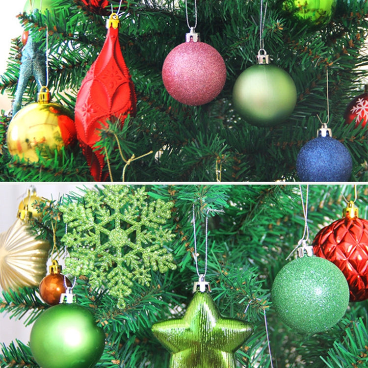 24 PCS 3cm Home Christmas Tree Decor Ball Bauble Hanging Xmas Party Ornament Decorations, green, black, blue, rose gold, white