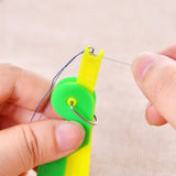 10pcs Automatic Threader Elderly Guide Needle Easy Device Thread Sewing Tool