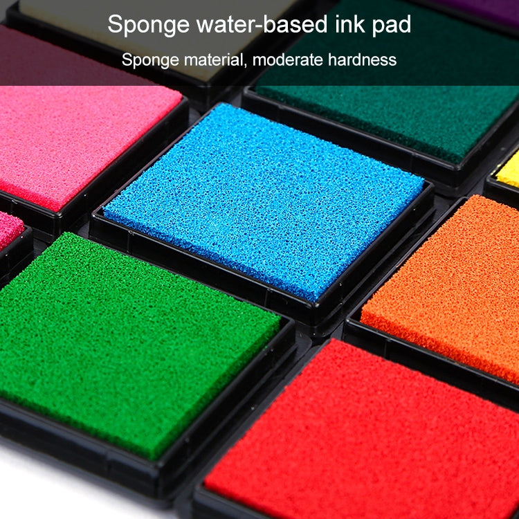 2 PCS Creative Color Ink Pad Small Ink Pad, Size:4x4cm