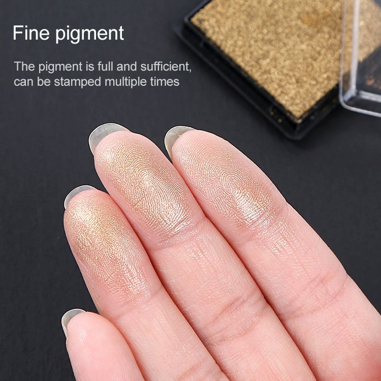 2 PCS Creative Color Ink Pad Small Ink Pad, Size:4x4cm