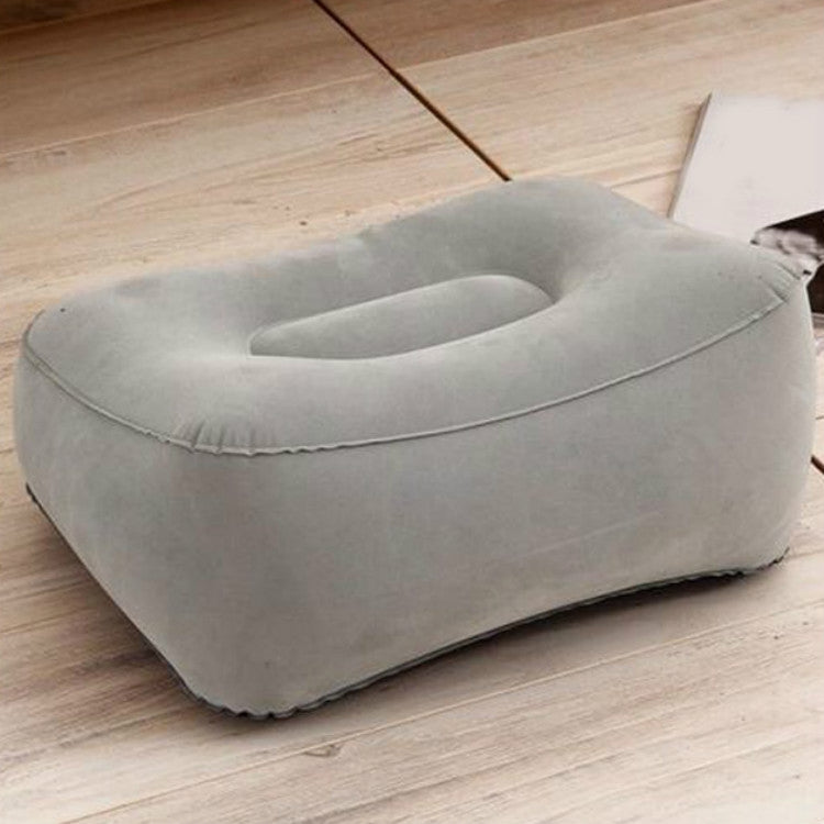Travel Portable Inflatable Foot Rest Pilllow Mat Pad, 16x9cm, 38x29cm