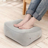 Travel Portable Inflatable Foot Rest Pilllow Mat Pad, 16x9cm, 38x29cm