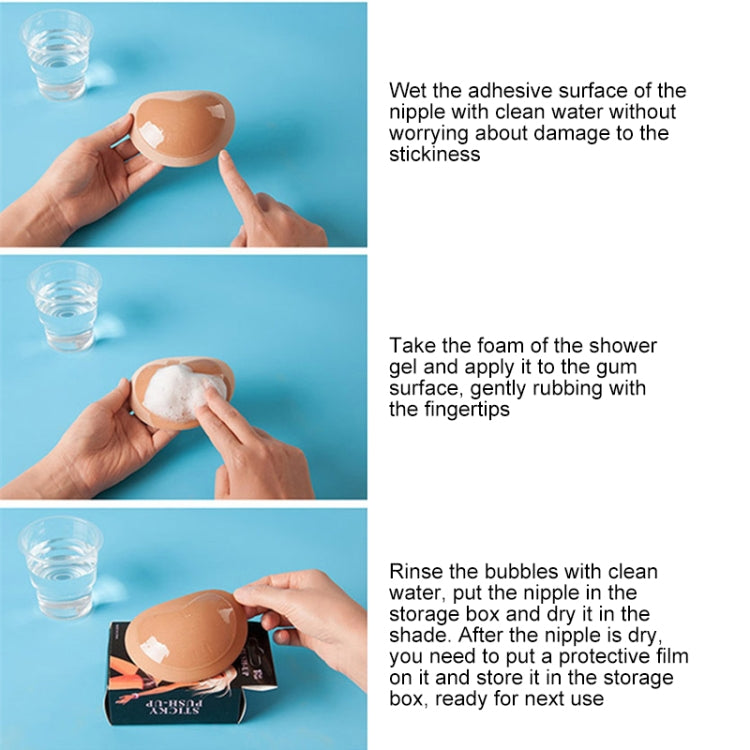 Women Silicone Bra Pad Nipple Cover Stickers Patch Inserts Sponge Bra