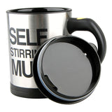 400ml Mugs Automatic Electric Self Stirring Mug Cup Coffee Milk Mixing Mug Smart Stainless Steel Juice Mix Cup Drinkware