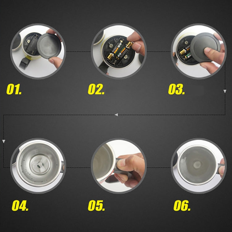 400ml Mugs Automatic Electric Self Stirring Mug Cup Coffee Milk Mixing Mug Smart Stainless Steel Juice Mix Cup Drinkware