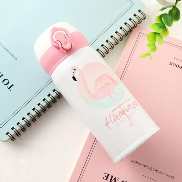 Bouncing Vacuum Flask Mug Travel Stainless Steel Thermos Cup, 350ml