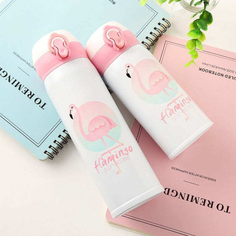 Bouncing Vacuum Flask Mug Travel Stainless Steel Thermos Cup, 350ml