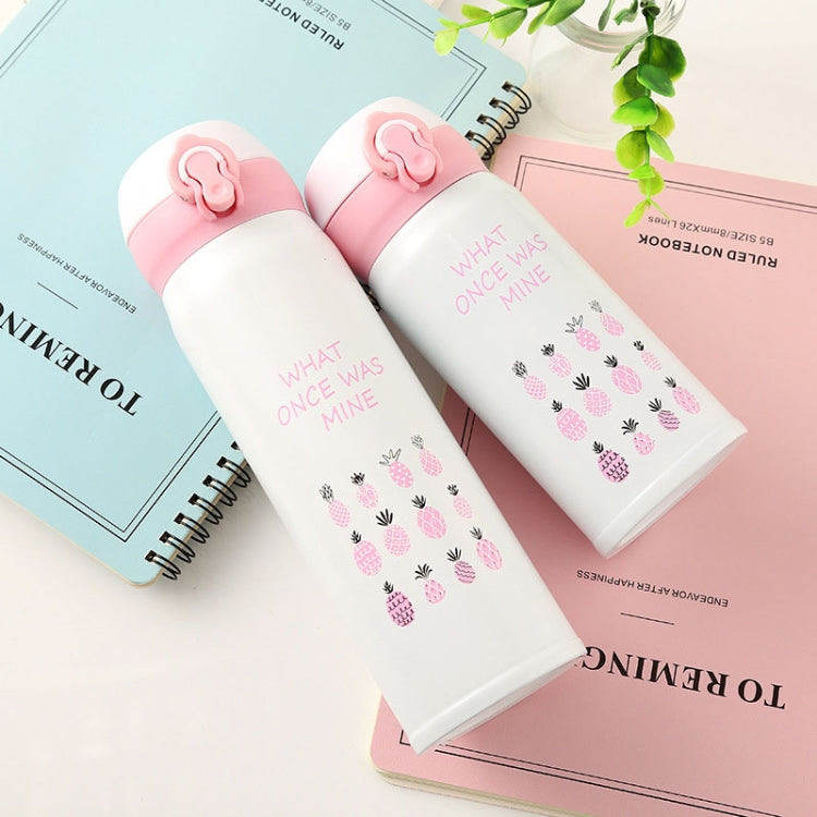 Bouncing Vacuum Flask Mug Travel Stainless Steel Thermos Cup, 350ml