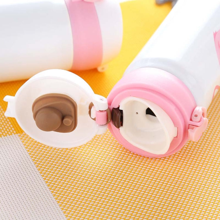 Bouncing Vacuum Flask Mug Travel Stainless Steel Thermos Cup, 350ml