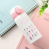 Bouncing Vacuum Flask Mug Travel Stainless Steel Thermos Cup, 350ml