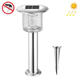 Outdoor Solar Waterproof Mosquito Lamp Mosquito Repellent, TM02 Black, TM03 Silver