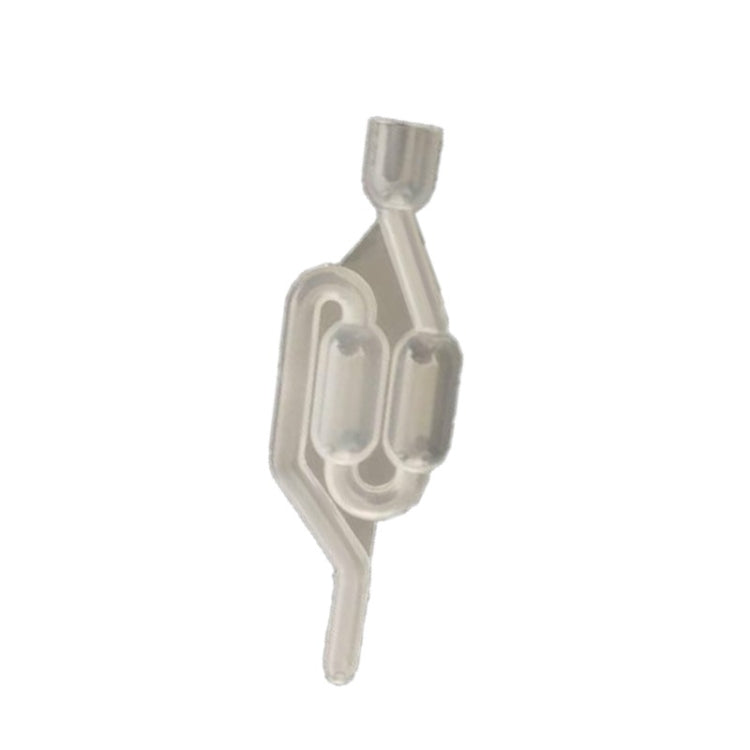Water Seal Exhaust One way Home Brew Wine Fermentation Airlock Brewing Sealed Plastic Air Lock Check Valve Water Sealed Valves, Uncovered plain check valve, Common check valve with cover Uncovered plain check valve Uncovered plain check valve