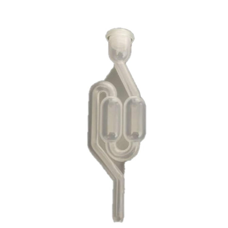Water Seal Exhaust One way Home Brew Wine Fermentation Airlock Brewing Sealed Plastic Air Lock Check Valve Water Sealed Valves, Uncovered plain check valve, Common check valve with cover Common check valve with cover Common check valve with cover