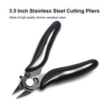 3.5 Inch Diagonal Pliers Mini Wire Cutter Small Soft Cutting Electronic Handle Pliers, 3.5 Inch Pliers