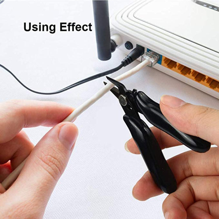 3.5 Inch Diagonal Pliers Mini Wire Cutter Small Soft Cutting Electronic Handle Pliers, 3.5 Inch Pliers